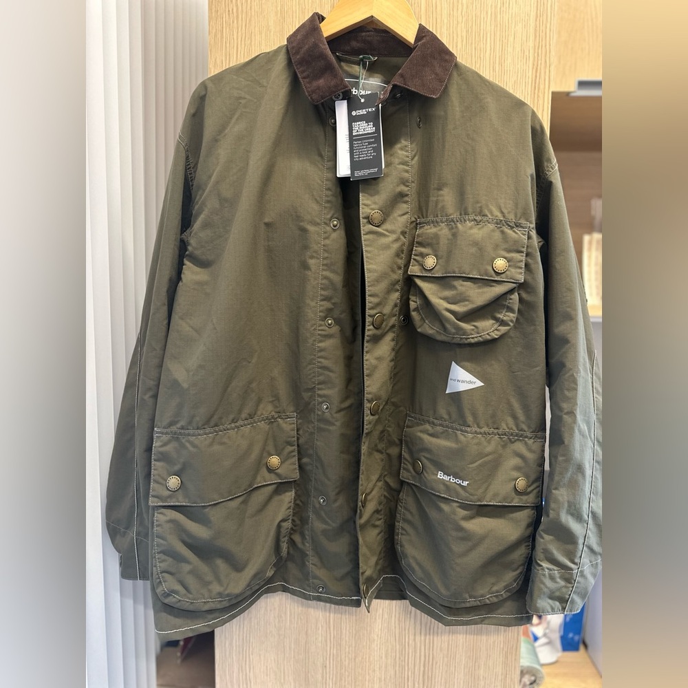 Barbour *NEW* Men's Green X And Wander Pivot Jacket